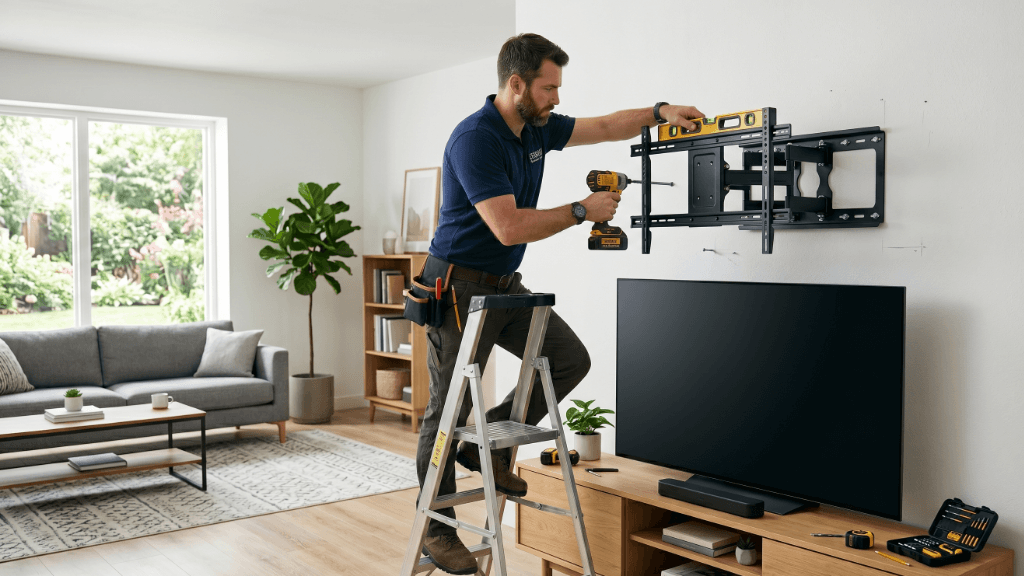 Fernseher an Rigipswand aufhängen: So hält Ihr TV sicher (100% absturzfrei)